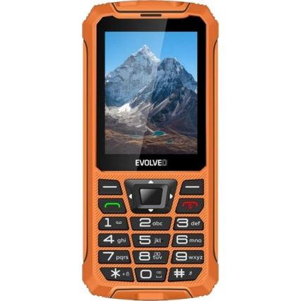 Evolveo - StrongPhone Z6 αδιάβροχο τηλέφωνο Dual SIM πορτοκαλί