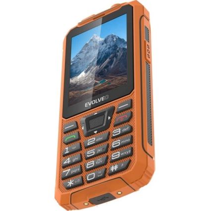 Evolveo - StrongPhone Z6 αδιάβροχο τηλέφωνο Dual SIM πορτοκαλί