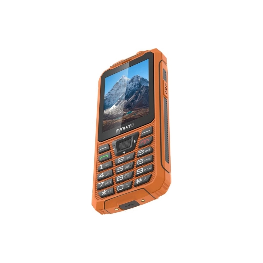 Evolveo - StrongPhone Z6 αδιάβροχο τηλέφωνο Dual SIM πορτοκαλί