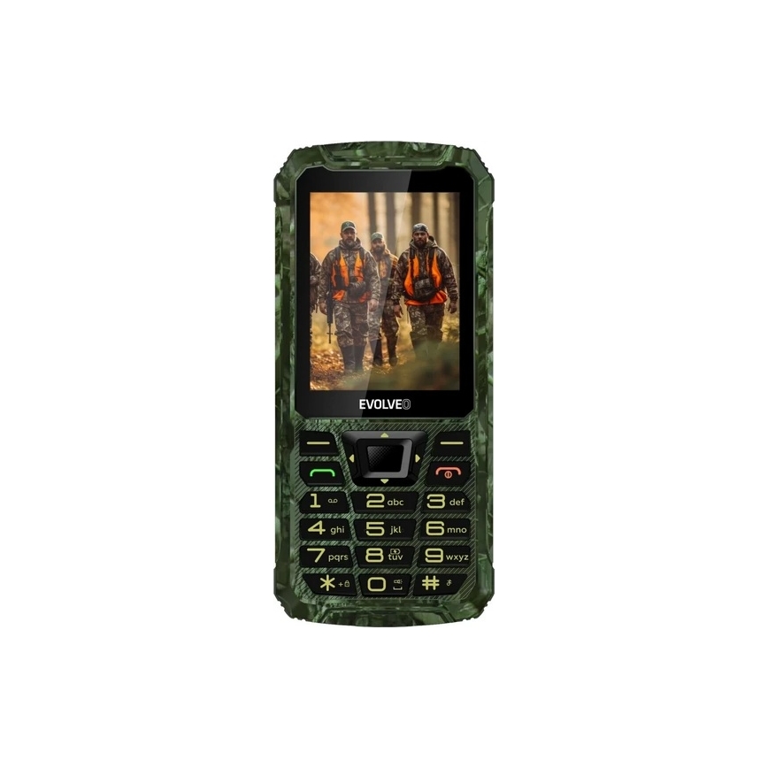 Evolveo - StrongPhone Z6 αδιάβροχο τηλέφωνο με διπλή SIM σε κυνηγετικό καμουφλάζ