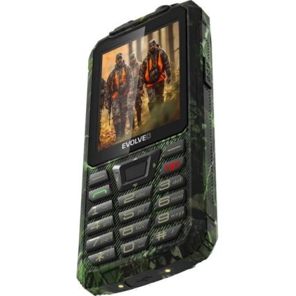 Evolveo - StrongPhone Z6 αδιάβροχο τηλέφωνο με διπλή SIM σε κυνηγετικό καμουφλάζ