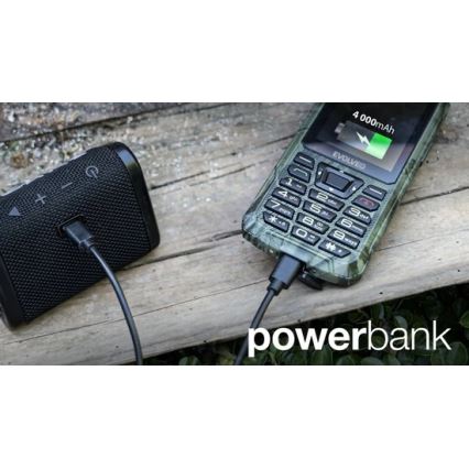 Evolveo - StrongPhone Z6 αδιάβροχο τηλέφωνο με διπλή SIM σε κυνηγετικό καμουφλάζ