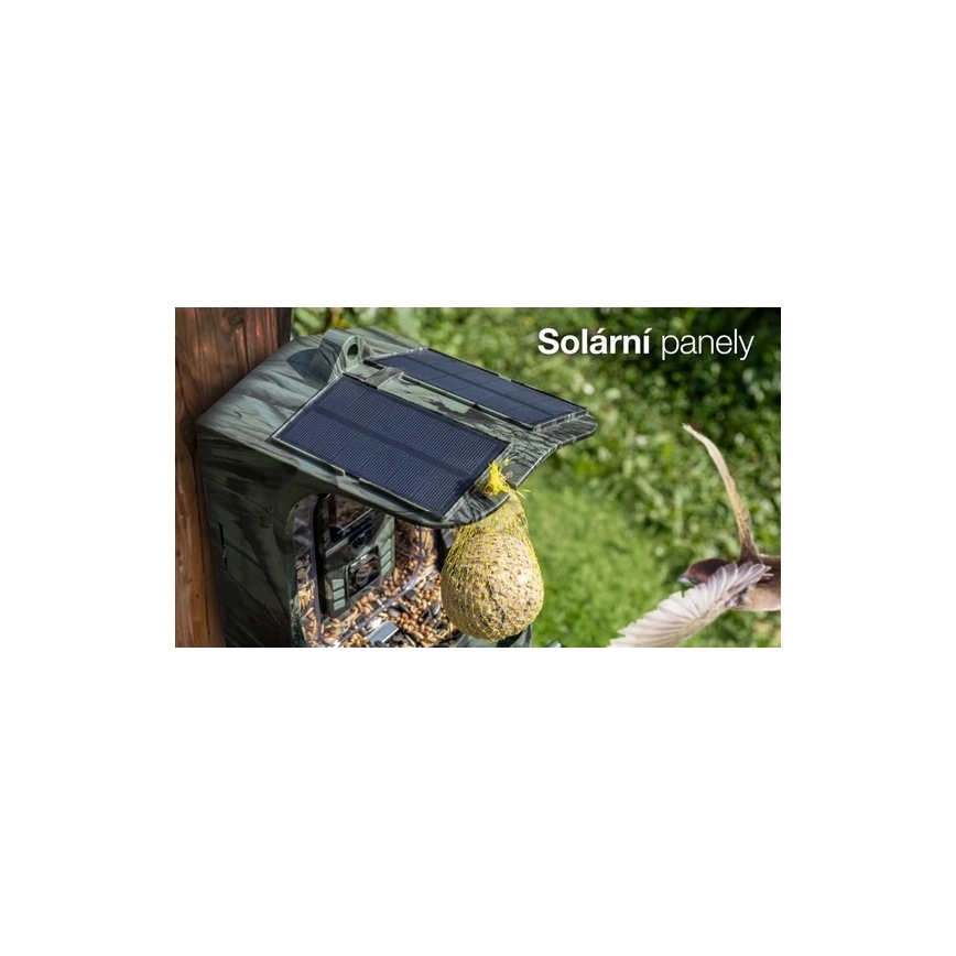 Evolveo - StrongVision BirdFeeder - έξυπνη ταΐστρα για πουλιά με κάμερα και ηλιακά πάνελ