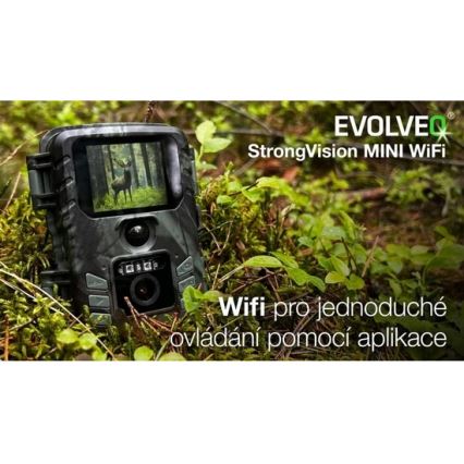 Evolveo - StrongVision MINI Wi‑Fi φωτοπαγίδα/κάμερα ασφαλείας με εφαρμογή