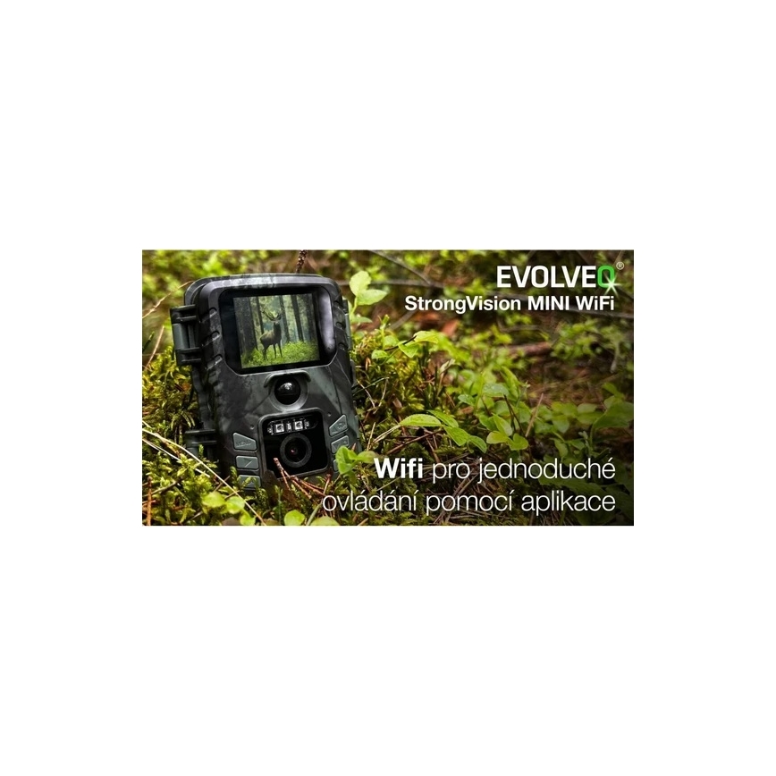 Evolveo - StrongVision MINI Wi‑Fi φωτοπαγίδα/κάμερα ασφαλείας με εφαρμογή