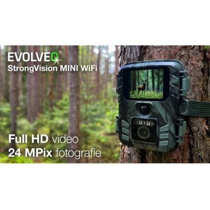 Evolveo - StrongVision MINI Wi‑Fi φωτοπαγίδα/κάμερα ασφαλείας με εφαρμογή