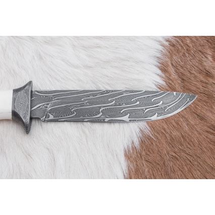 Exclusive μαχαίρι Δαμασκού 15 cm χαυλιόδοντας μαμούθ