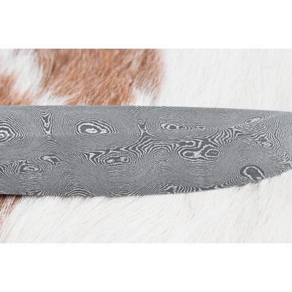Exclusive μαχαίρι Δαμασκού 12,7 cm δρυς/έβενος