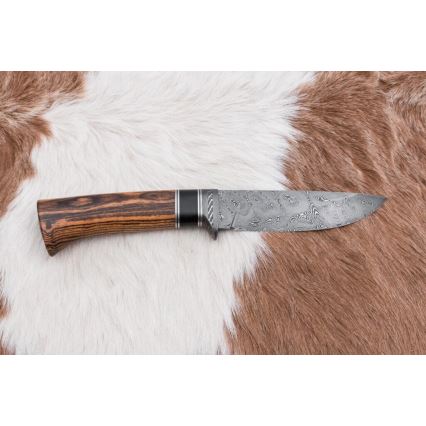 Exclusive μαχαίρι Δαμασκού 12 cm bocote/έβενος