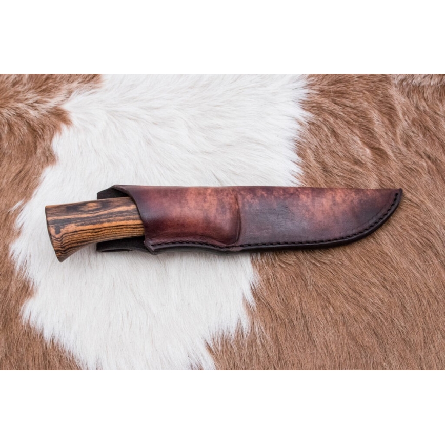 Exclusive μαχαίρι Δαμασκού 12 cm bocote/έβενος