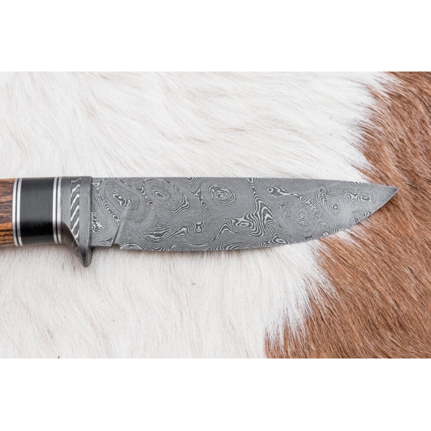 Exclusive μαχαίρι Δαμασκού 12 cm bocote/έβενος