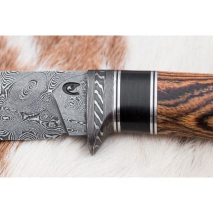 Exclusive μαχαίρι Δαμασκού 12 cm bocote/έβενος