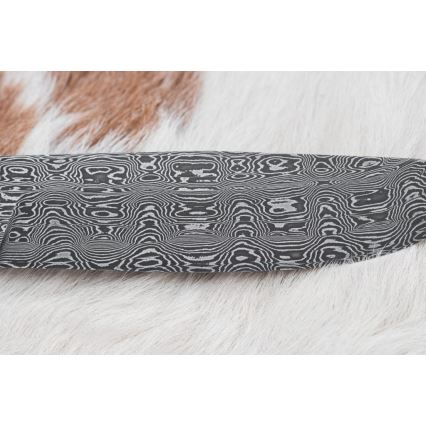 Exclusive μαχαίρι Δαμασκού 14,4 cm καστανιά/δόντι μαμούθ
