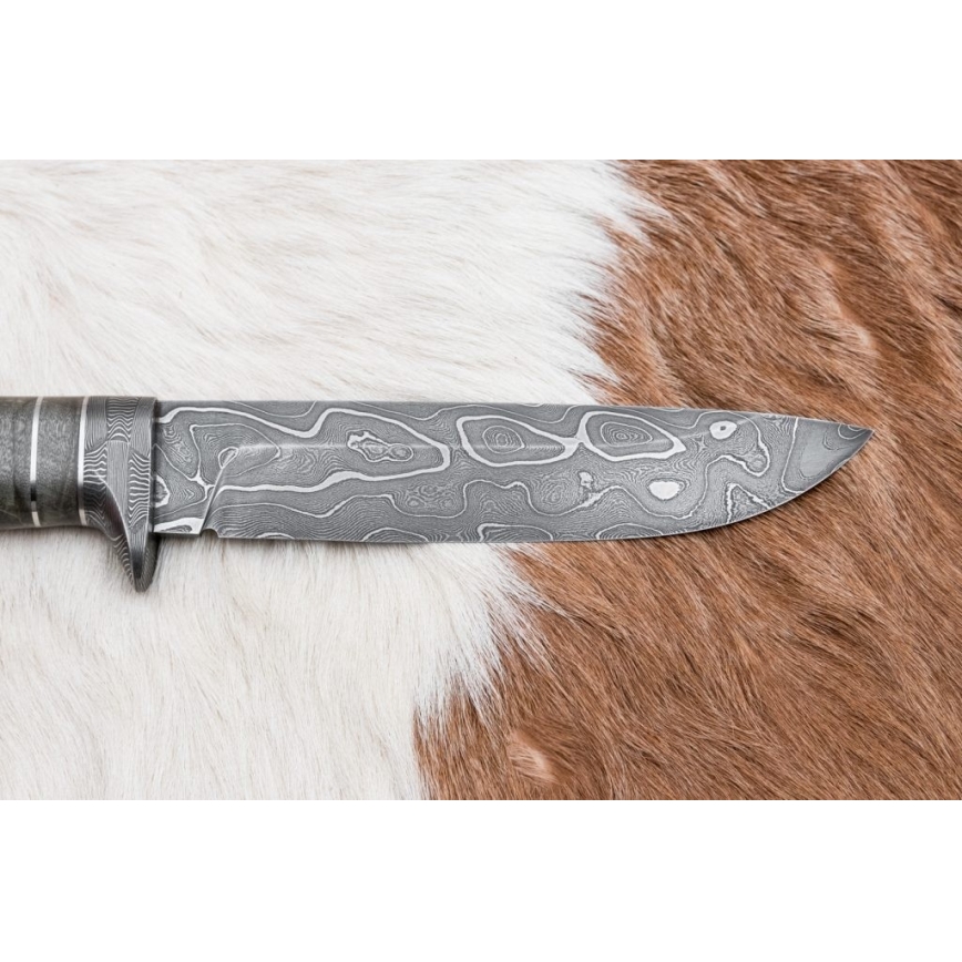 Exclusive μαχαίρι Δαμασκού 14 cm τέφρα
