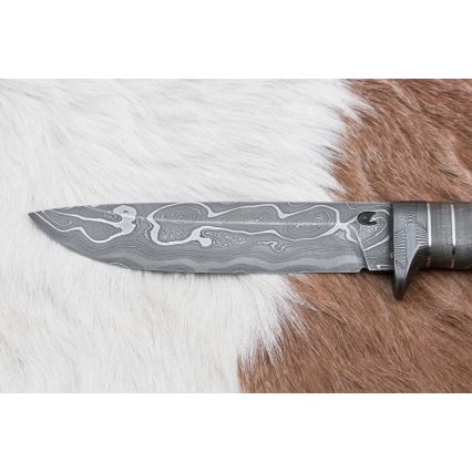 Exclusive μαχαίρι Δαμασκού 14 cm τέφρα