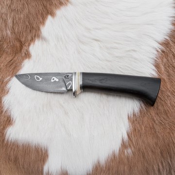 Exclusive μαχαίρι Δαμασκού 8,6 cm δρυς/κόκκαλο καμήλας