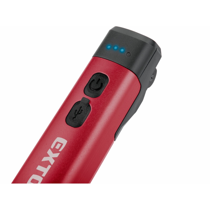 Extol - Επαναφορτιζόμενο επαγγελματικό φωτιστικό LED με ρύθμιση φωτεινότητας LED/3,7V 2600 mAh IPX4