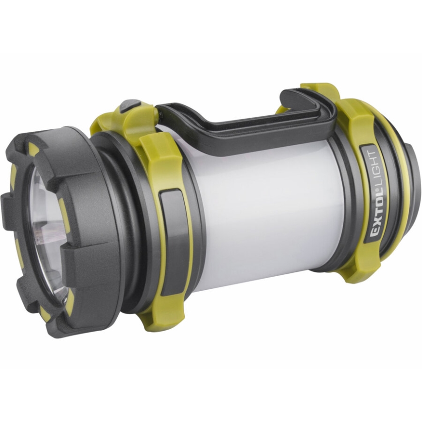 Extol - Ρυθμιζόμενος φακός LED με powerbank LED/2600 mAh/3,7V IPX4