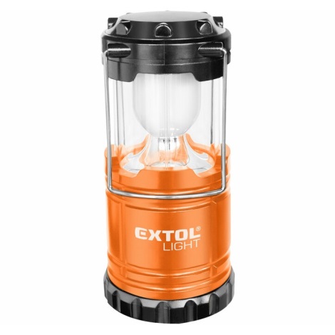 Extol - LED Φορητό φανάρι LED/3xAA πορτοκαλί/μαύρο