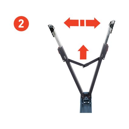 Extol Premium - Αναδιπλούμενο καβαλέτο εργασίας