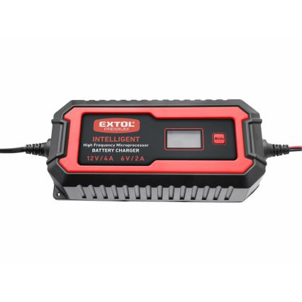 Extol Premium - Φορτιστής μπαταρίας αυτοκινήτου 9-stage 6/12V 4A IP65
