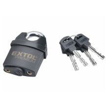 Extol Premium - Λουκέτο αδιάβροχο 50 mm μαύρο