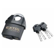 Extol Premium - Λουκέτο αδιάβροχο 60 mm μαύρο
