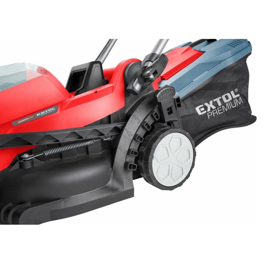 Extol Premium - Μηχανή γκαζόν μπαταρίας 20V