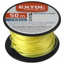 Extol Premium - Σπάγγος 1,7mm x 50m κίτρινο