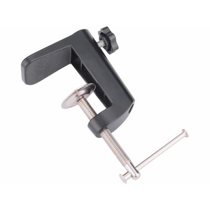 Extol - Ρυθμιζόμενο LED επιτραπέζιο φωτιστικό με μεγεθυντικό φακό LED/8W/5V 2900/4500/7500K μαύρο