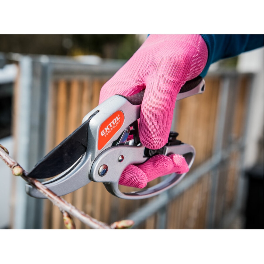 Extol - Γάντια εργασίας μέγεθος 7 ροζ