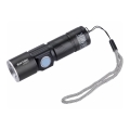 Extol - Επαναφορτιζόμενος φακός LED/3W/450 mAh/3,7V μαύρος