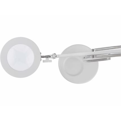 Extol - Επιτραπέζια λάμπα dimming LED με ένα magnifying Γυαλί LED/8W/5V 2900/4500/7500K λευκό