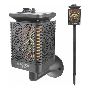 Extol - Ηλιακό φωτιστικό LED 4 σε 1 LED/600 mAh/1,2V IP44