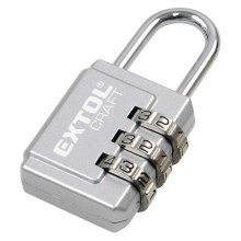 Extol - Κλειδαριά συνδυασμού με τριψήφιο κωδικό 26x55 mm