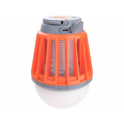Extol - Φορητός LED Φωτισμός με Εντομοπαγίδα LED/3W/2000 mAh/3,7V IPX6