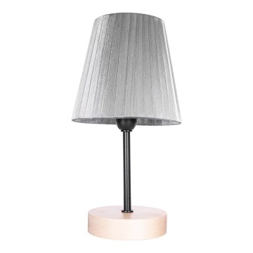 Eπιτραπέζιο φωτιστικό MILA 1xE14/25W/230V Σημύδα