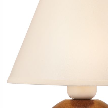 Eπιτραπέζια λάμπα JUTA 1xE27/60W/230V οξιά - FSC πιστοποιημένο