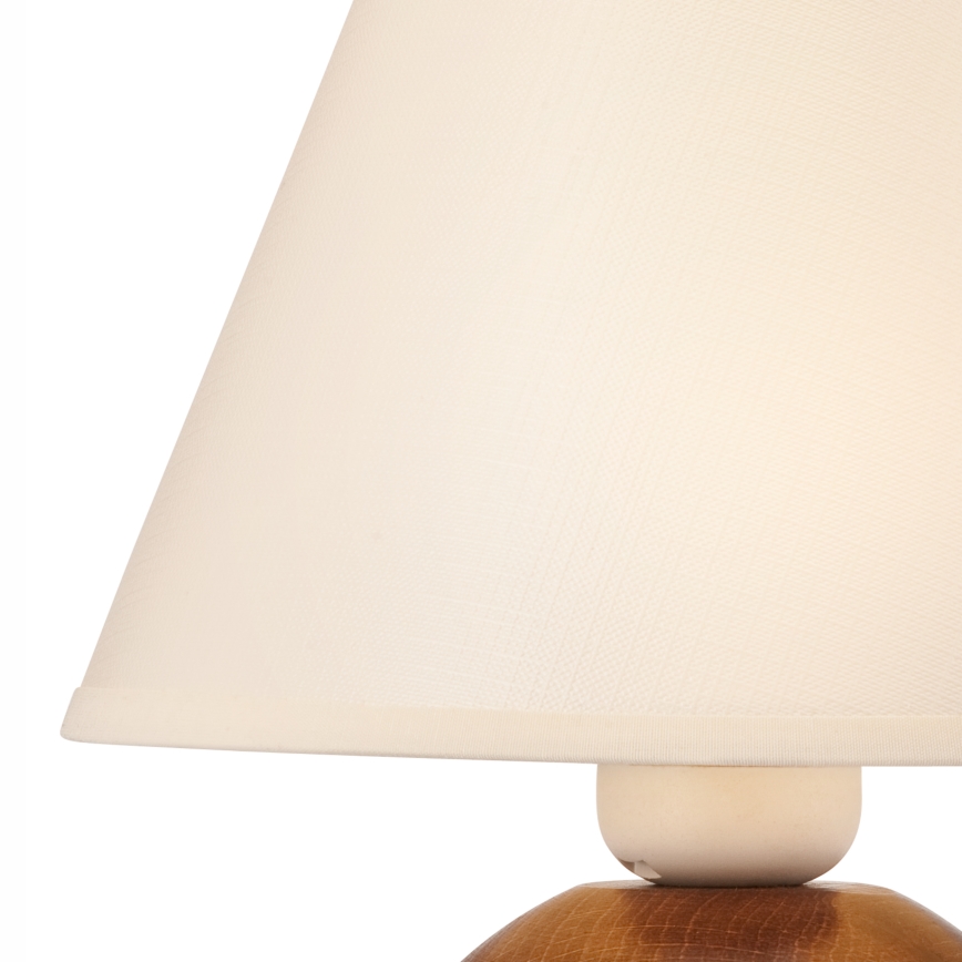 Eπιτραπέζια λάμπα JUTA 1xE27/60W/230V οξιά - FSC πιστοποιημένο