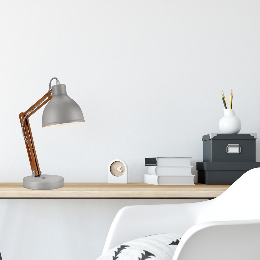 Eπιτραπέζια λάμπα MARCELLO 1xE27/60W/230V οξιά - FSC πιστοποιημένο