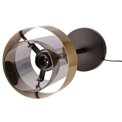 Eπιτραπέζια λάμπα SPIEGA 1xE27/60W/230V χρυσαφί/μαύρο