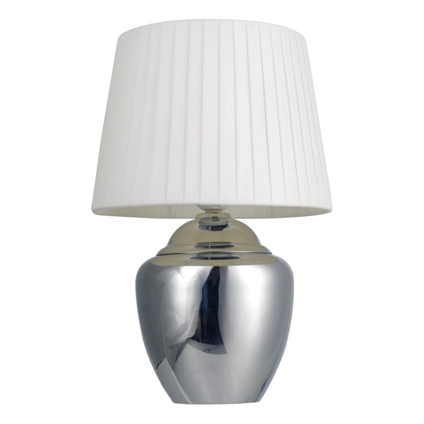 Eπιτραπέζιο φωτιστικό 1xE27/25W/230V γυαλιστερό χρώμιο