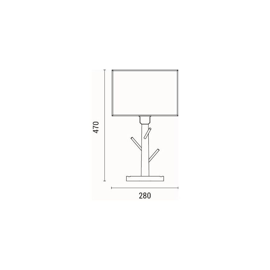 Eπιτραπέζιο φωτιστικό 1xE27/40W/230V