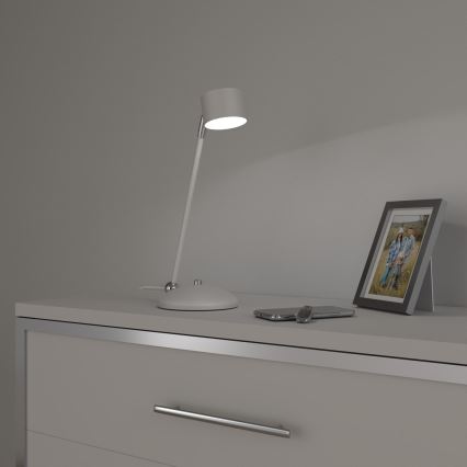 Eπιτραπέζιο φωτιστικό ARENA 1xGX53/11W/230V λευκό/γυαλιστερό χρώμιο
