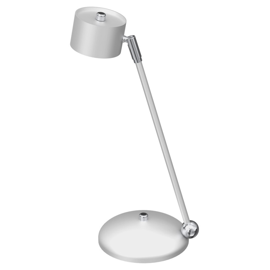 Eπιτραπέζιο φωτιστικό ARENA 1xGX53/11W/230V λευκό/γυαλιστερό χρώμιο