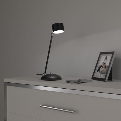 Eπιτραπέζιο φωτιστικό ARENA 1xGX53/11W/230V μαύρο/γυαλιστερό χρώμιο