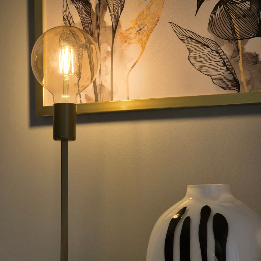 Eπιτραπέζιο φωτιστικό ASTRID 1xE27/60W/230V χρυσό