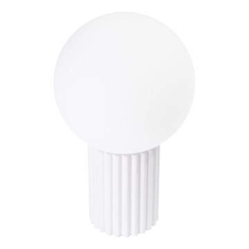 Eπιτραπέζιο φωτιστικό HALO 1xG9/8W/230V διάμετρος 12 cm λευκό