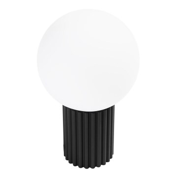 Eπιτραπέζιο φωτιστικό HALO 1xG9/8W/230V διάμετρος 12 cm μαύρο