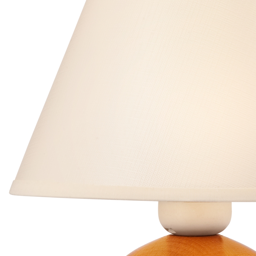 Eπιτραπέζιο φωτιστικό JUTA 1xE27/60W/230V οξιά